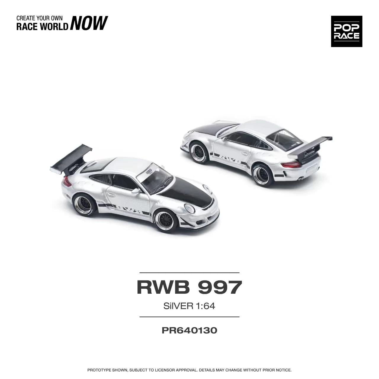 1/64 Pop Race PORSCHE RWB 997