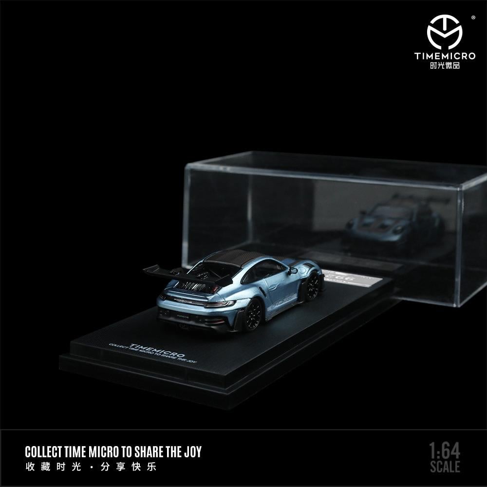 1/64 Porsche 992 GT3 RS Glacier Blue - Time Micro