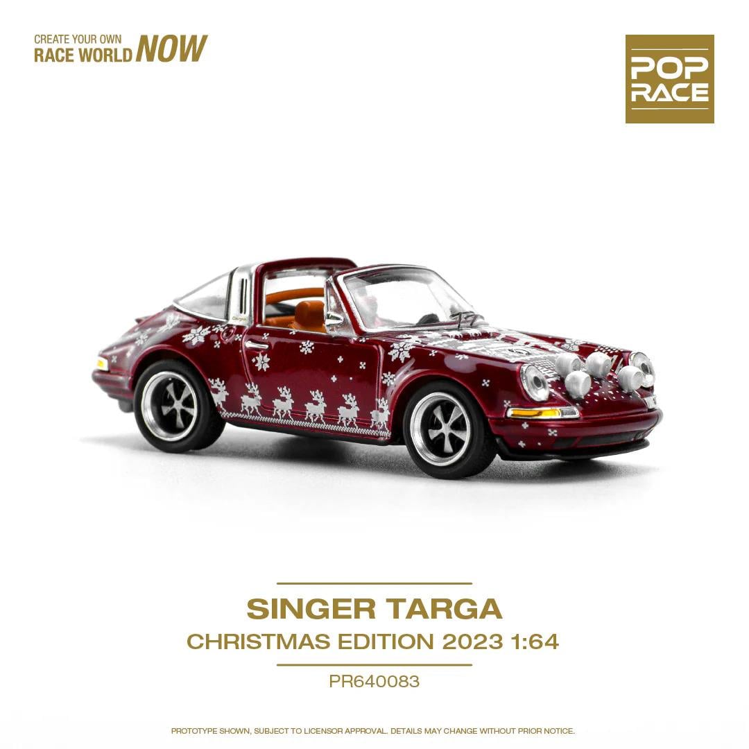 1/64 Singer Targa Christmas 2023 - POP RACE
