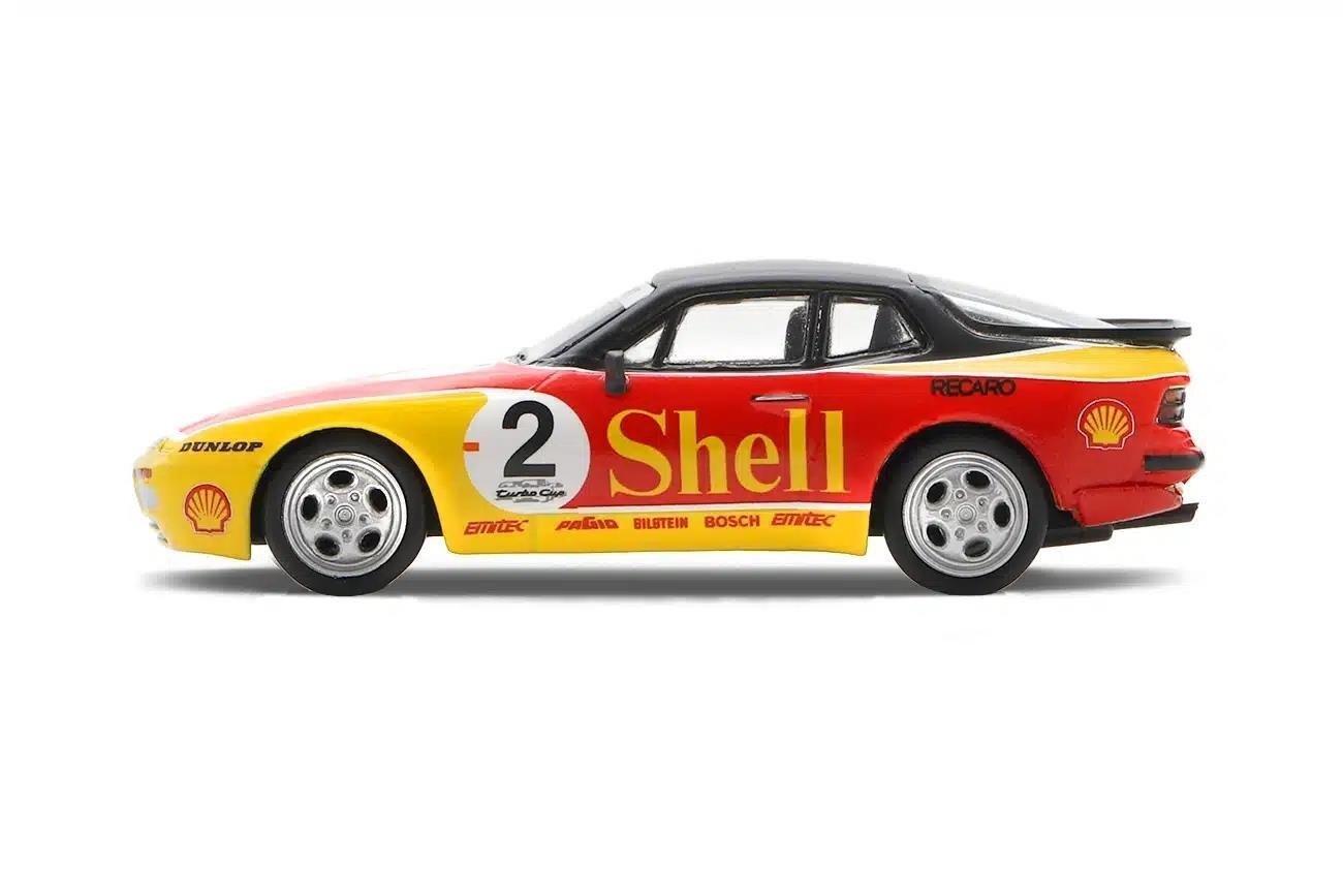 1/64 Sparky SHELL Porsche 944 Flat Headlights 