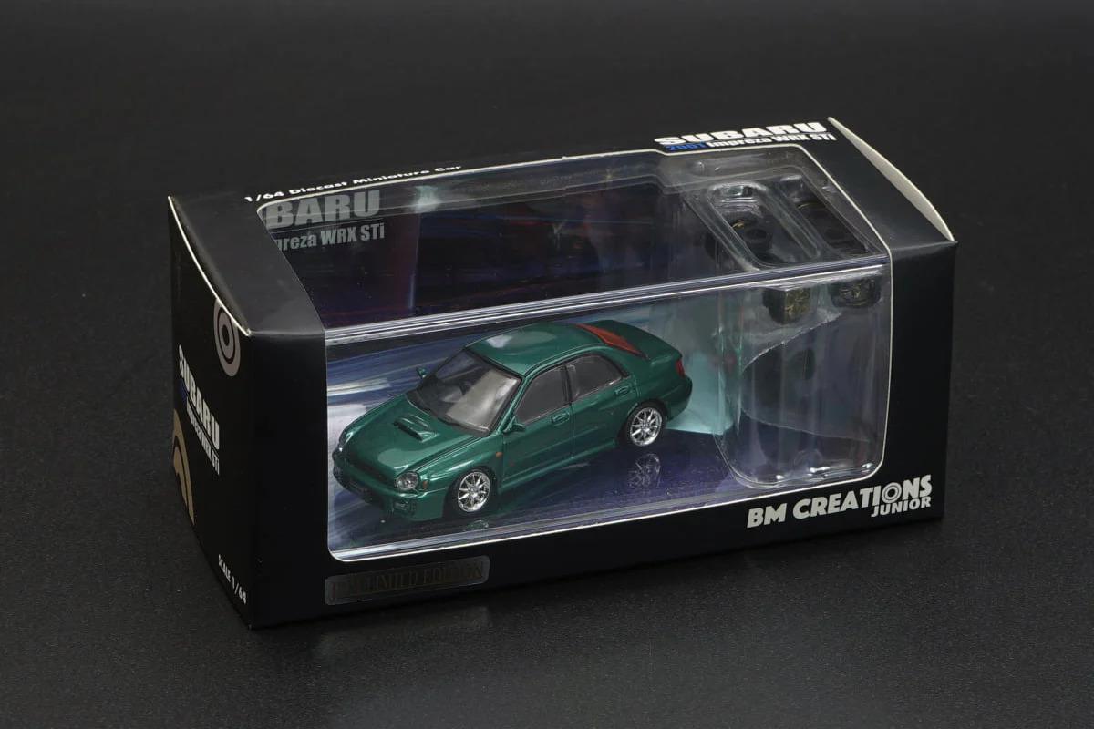 1/64 Subaru 2001 Impreza WRX STi Green - BMC