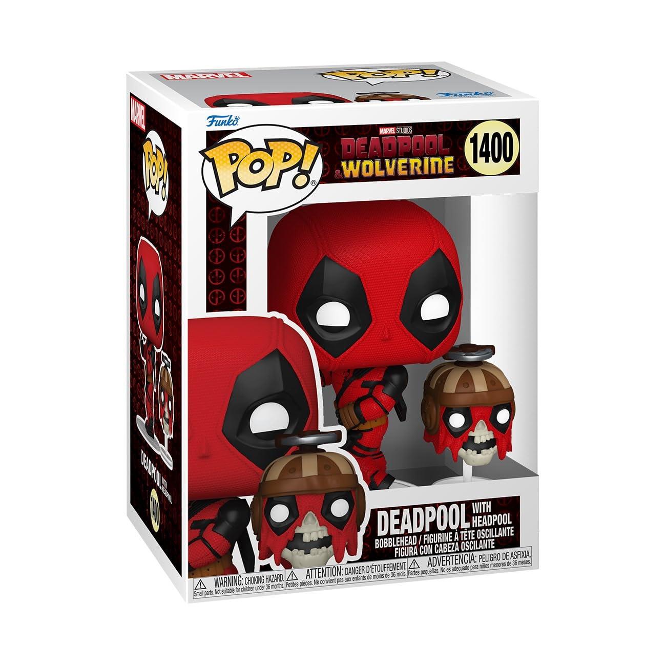 FUNKO POP 1400 DEADPOOL with HEADPOOL