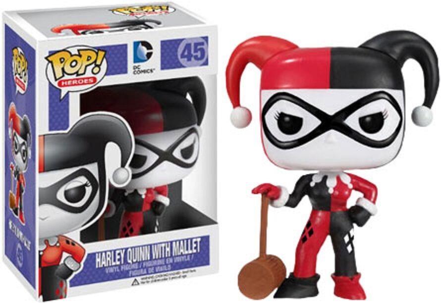 FUNKO POP HARLEY QUINN with Mallet 45