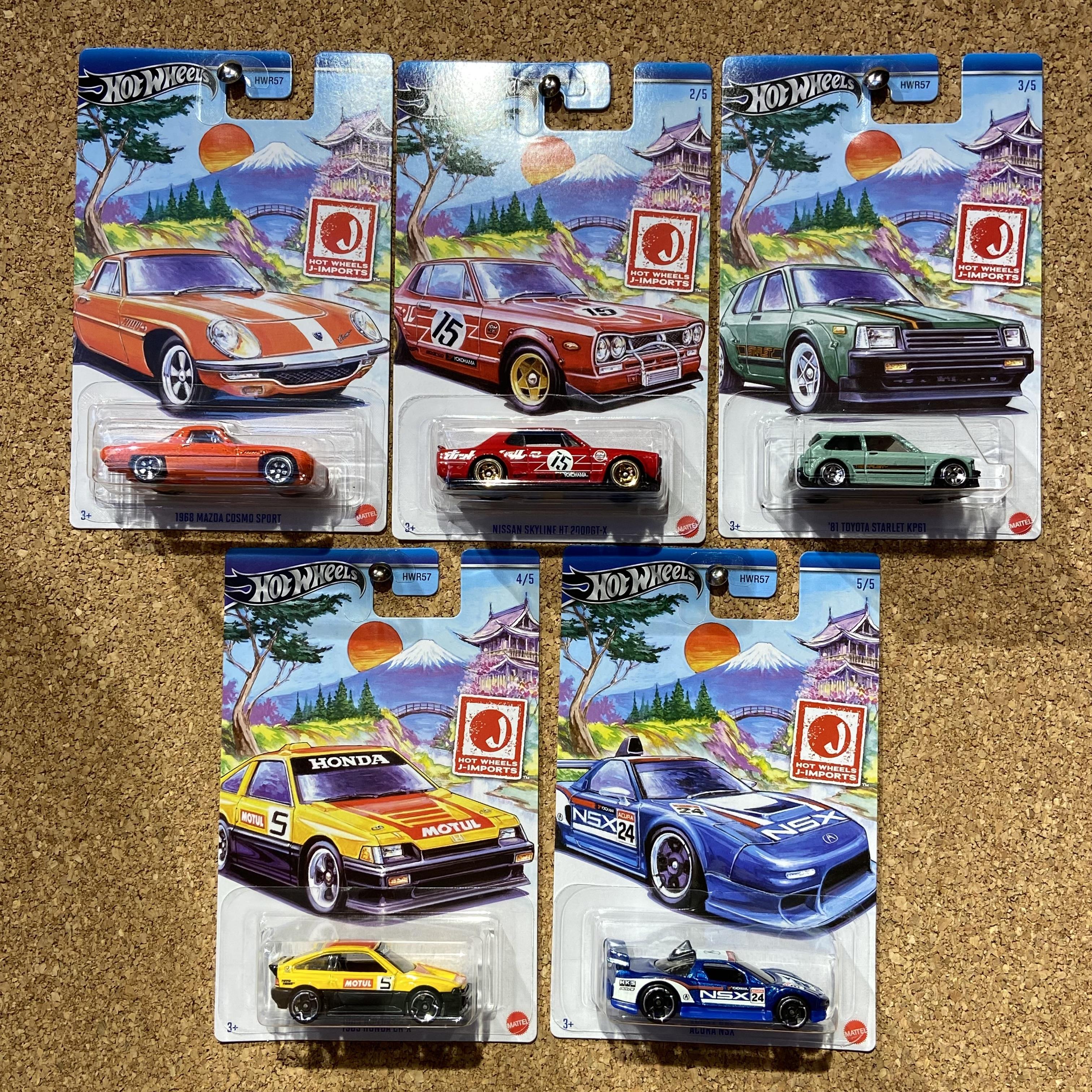 Hot Wheels J-IMPORTS Set HWR57