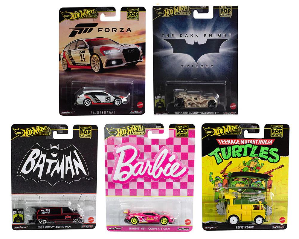 Hot Wheels Premium 2024 Pop Culture Mix