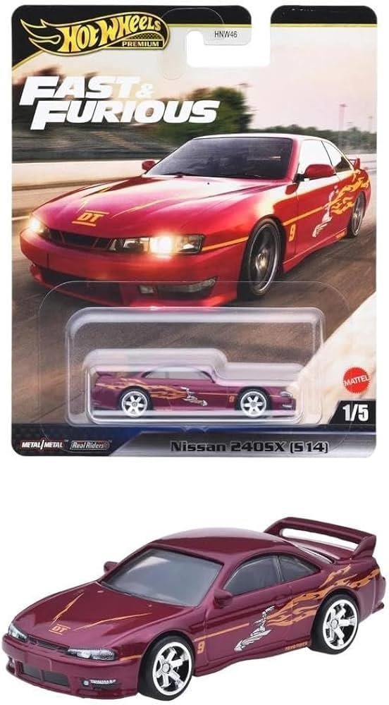 Hot Wheels Premium Fast Furious Nissan Silvia S14