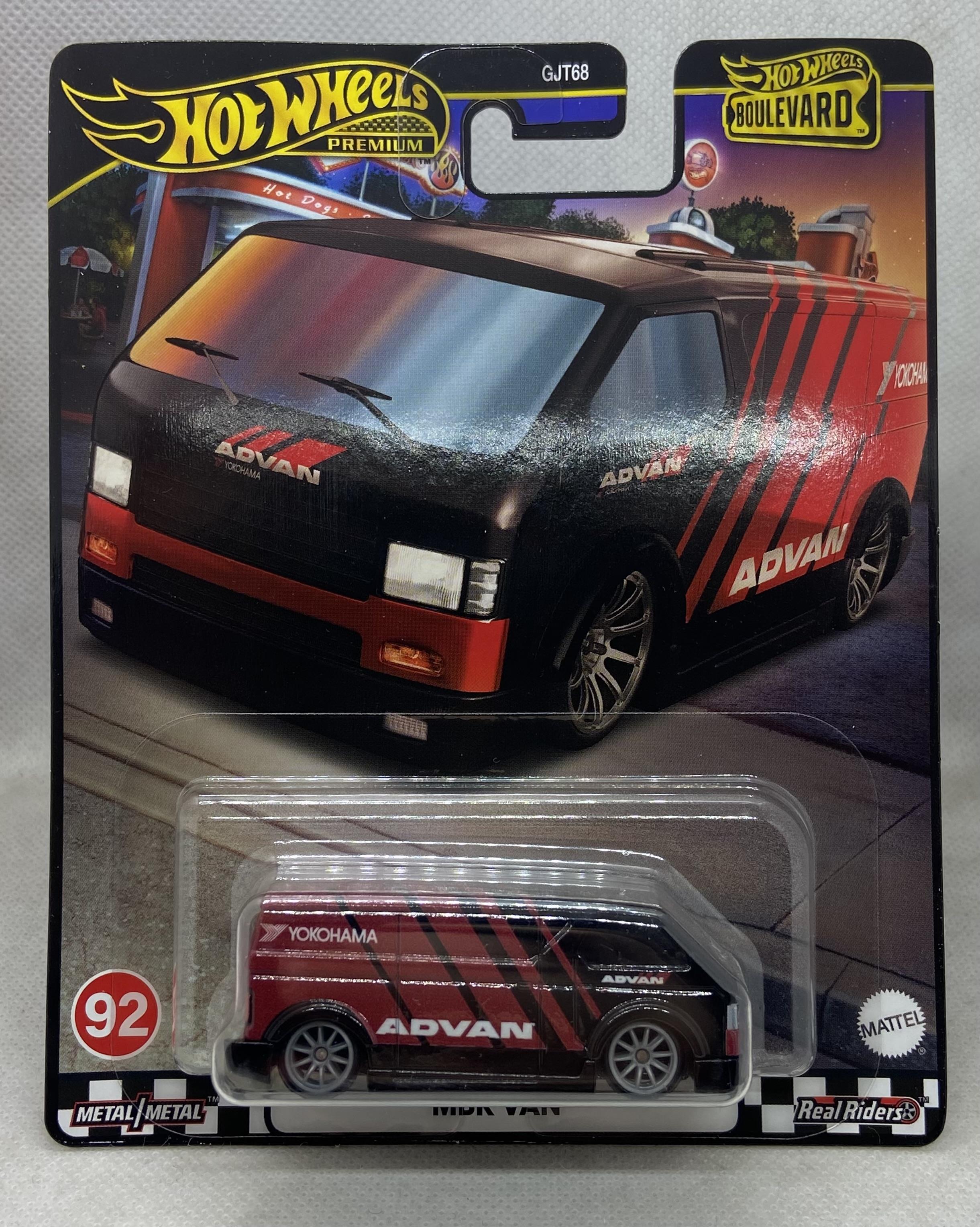 Hot Wheels Premium Mbx Van 'ADVAN'