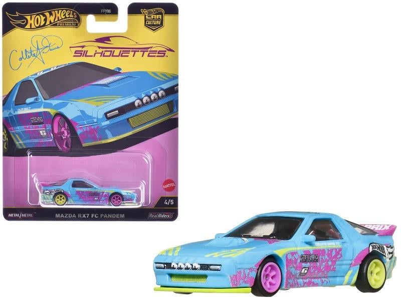 Hot Wheels Premium Silhouettes Mazda RX7 PANDEM