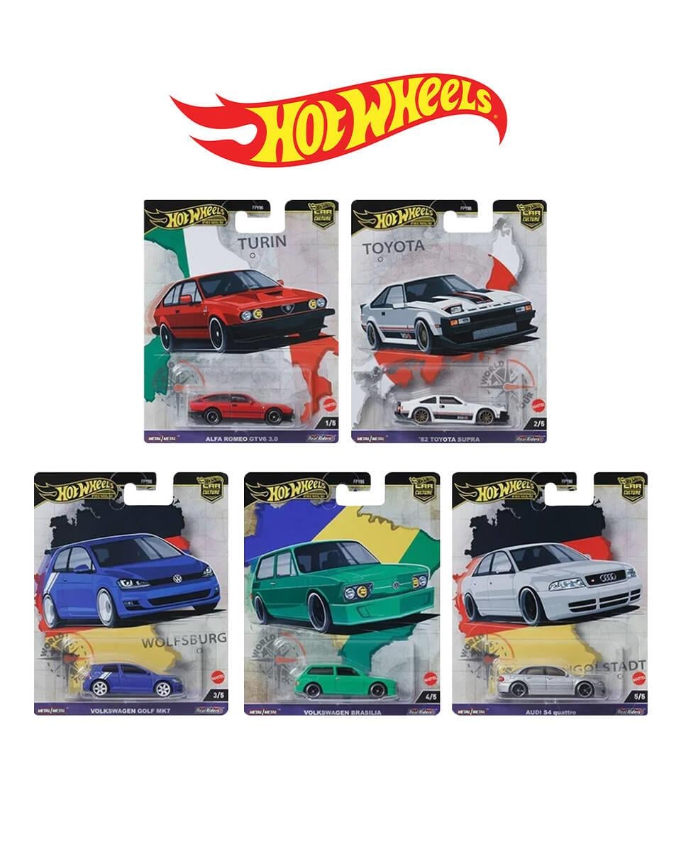 Hot Wheels Premium World Tour Set