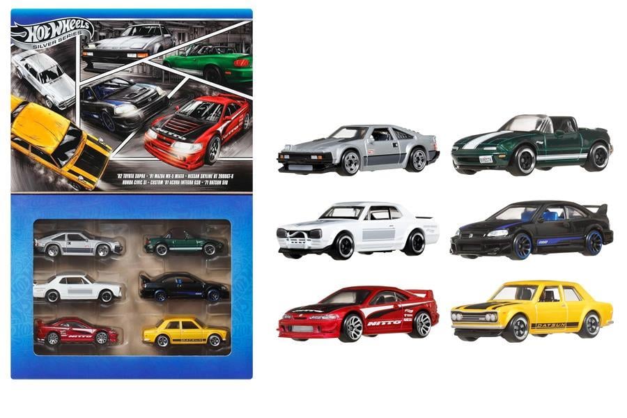 Hot Wheels Silver Series 6 Pack Japan
