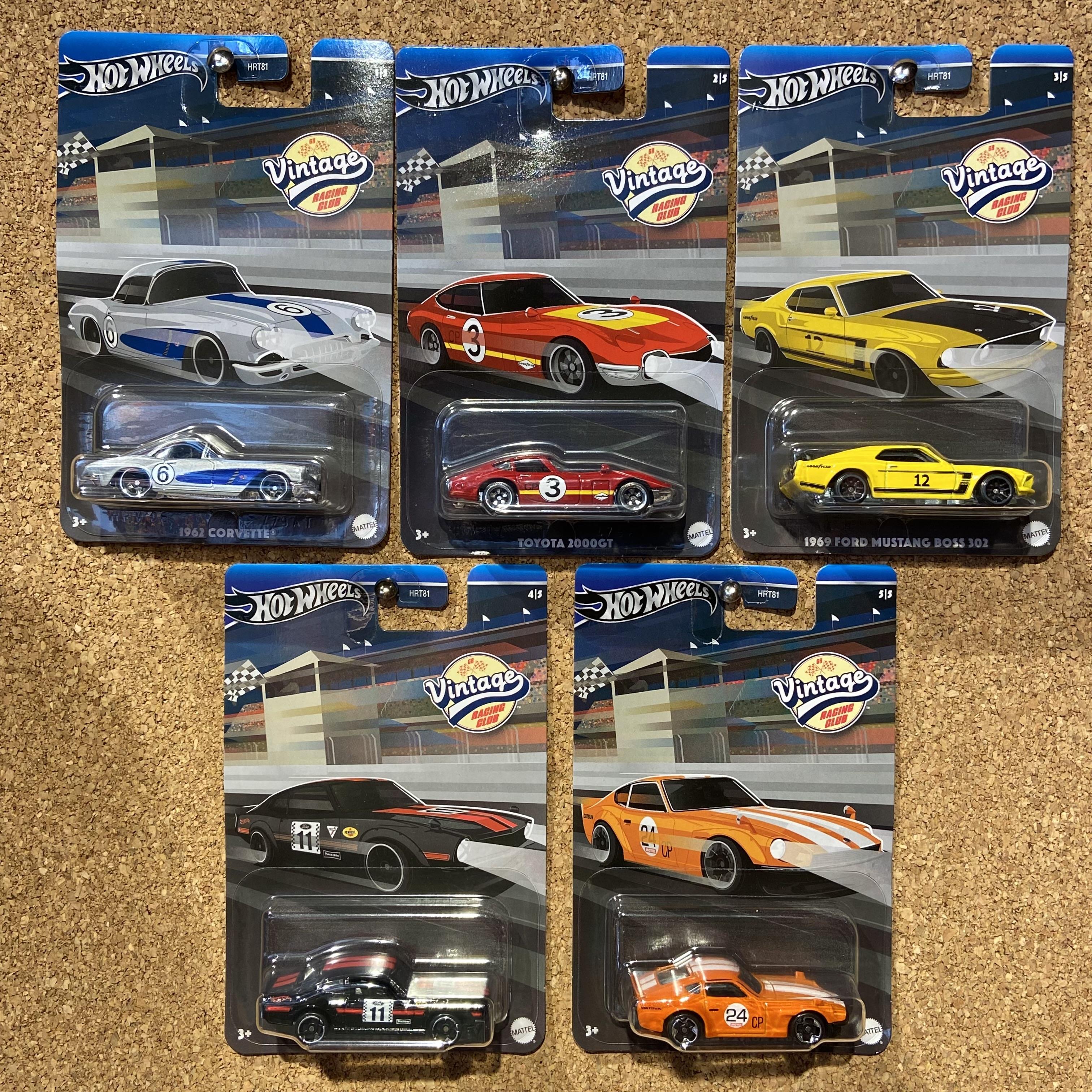 Hot Wheels Vintage Racing Club 2 Set HRT81