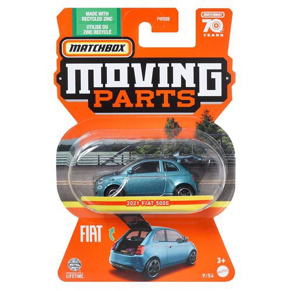 Matchbox Moving Parts 2021 FIAT 500 E