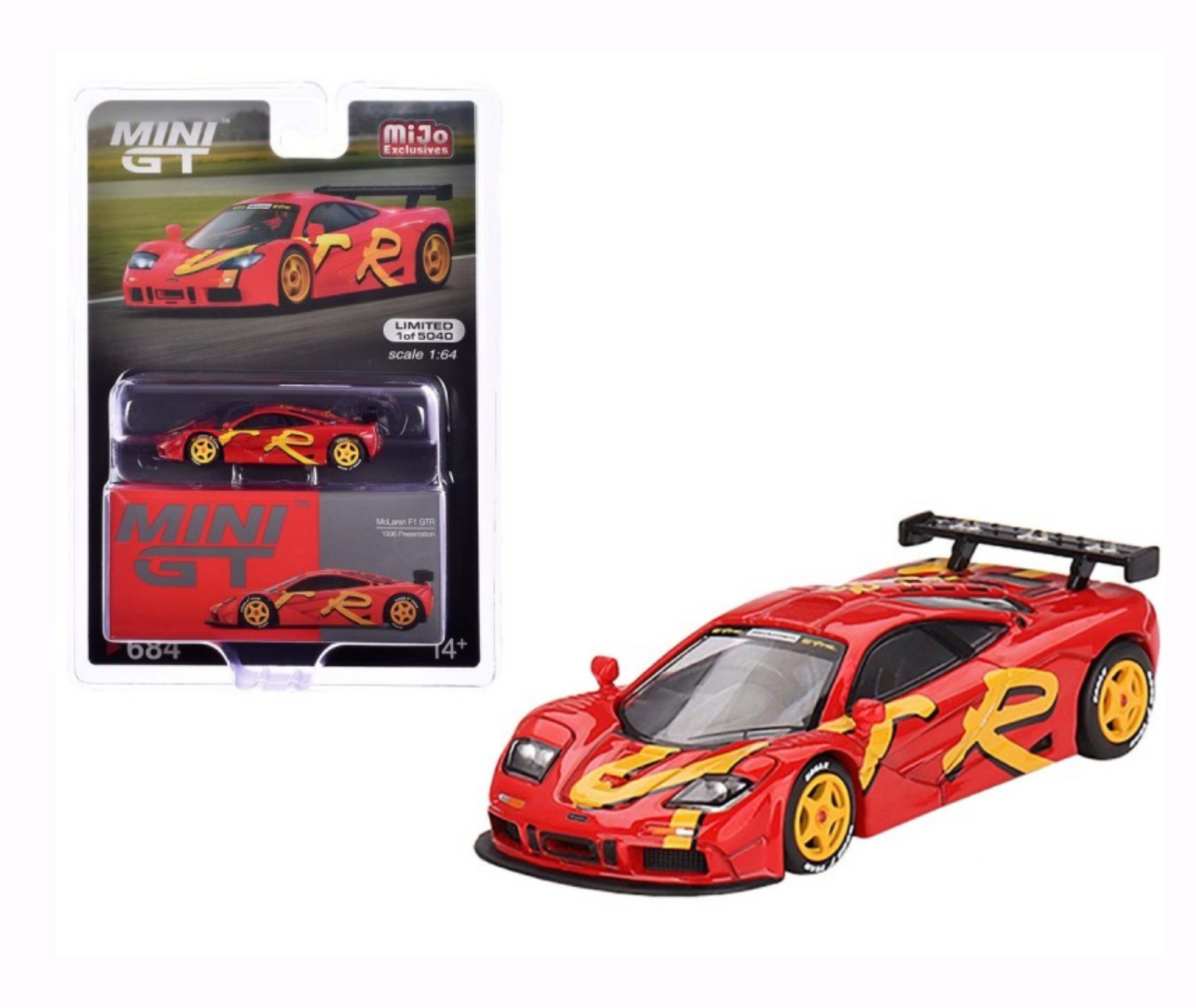 Mijo Exclusive Mini GT Mclaren F1 GTR 1996 Presentation