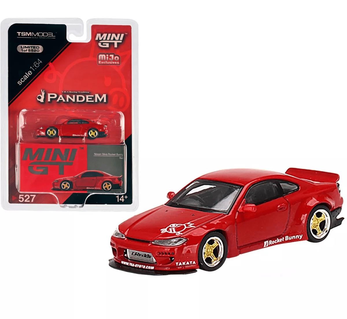 Mijo Exclusive Nissan Silvia Rocket Bunny Red