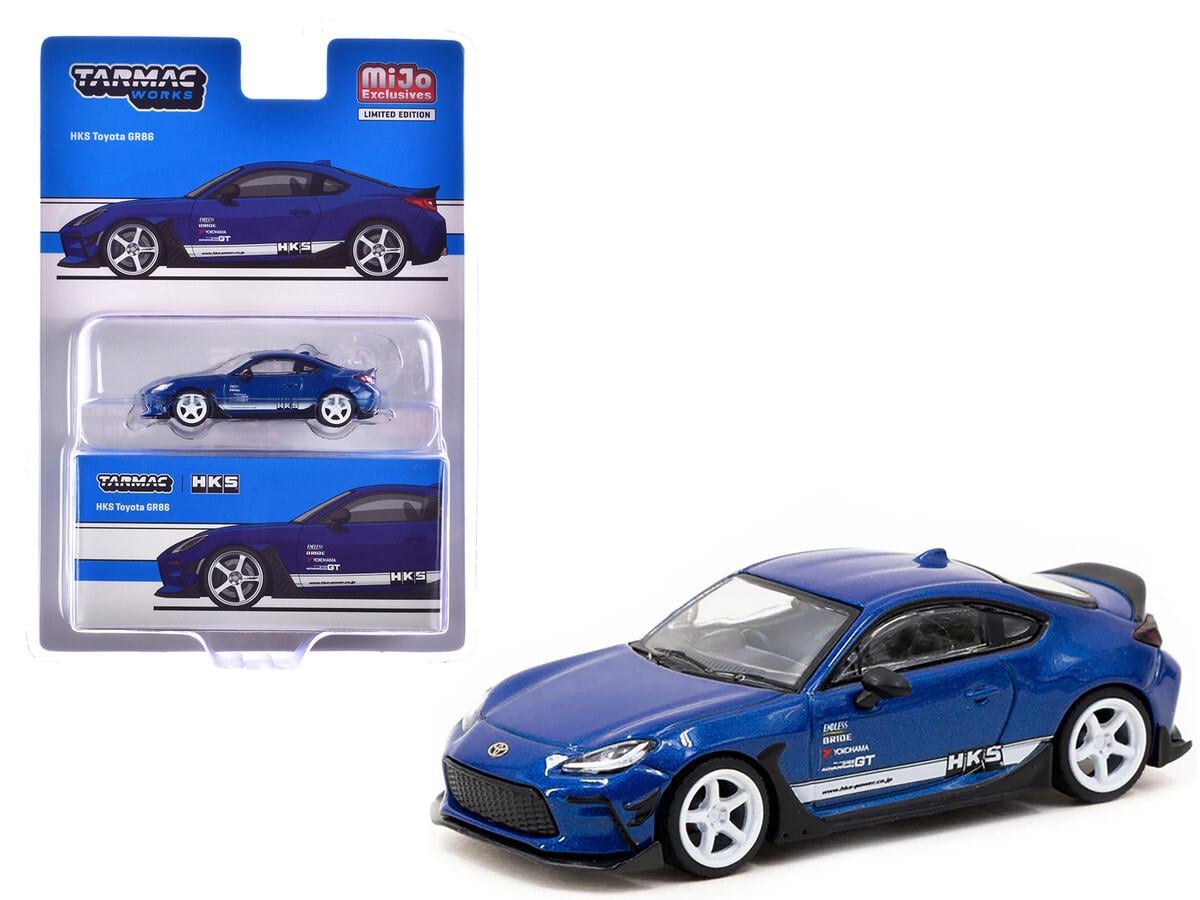 Mijo Exclusive Tarmac 1/64 HKS Toyota GR86