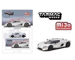 Mijo Exclusive Tarmac 1/64 Koenigsegg CC850 Silver