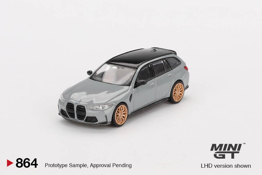 Mini GT 1/64 BMW M3 Competition Touring Brooklyn Grey