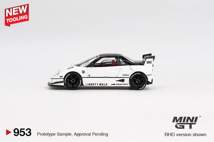 Mini GT 1/64 Mazda AZ-1 Liberty Walk LB40 White 2024 Tokyo Auto Salon