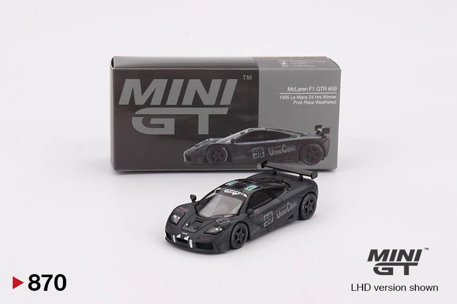 Mini GT 1/64 McLaren F1 GTR 1995 Le Mans 24Hr Winner Post-Race Weathered