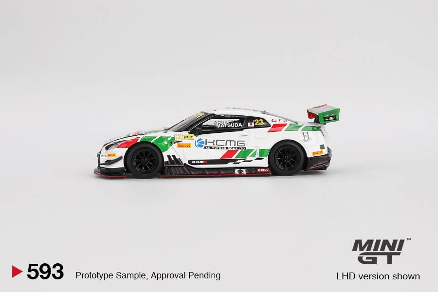 Mini GT 1/64 Nissan GT-R NISMO GT3 #23 KCMG 2018 FIA GT World Cup Macau