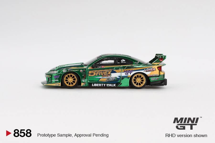 Mini GT 1/64 Nissan LB-Super Silhouette S15 SILVIA LBWK 2024 Fausto Racing