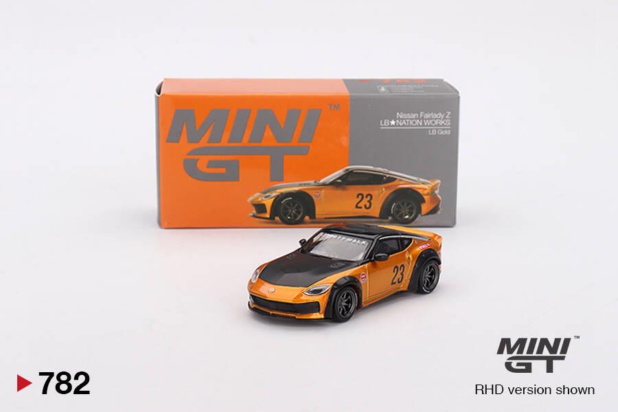 Mini GT 1/64 Nissan Z LB NATION WORKS LB Gold