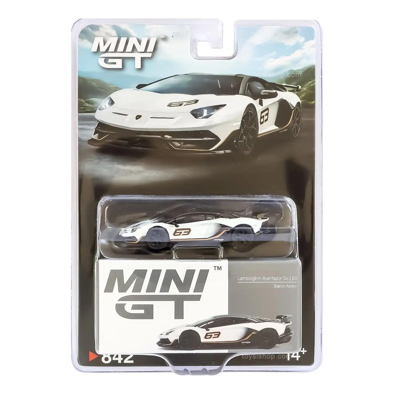 Mini GT 842 Lamborghini Aventador SVJ 63 Blister