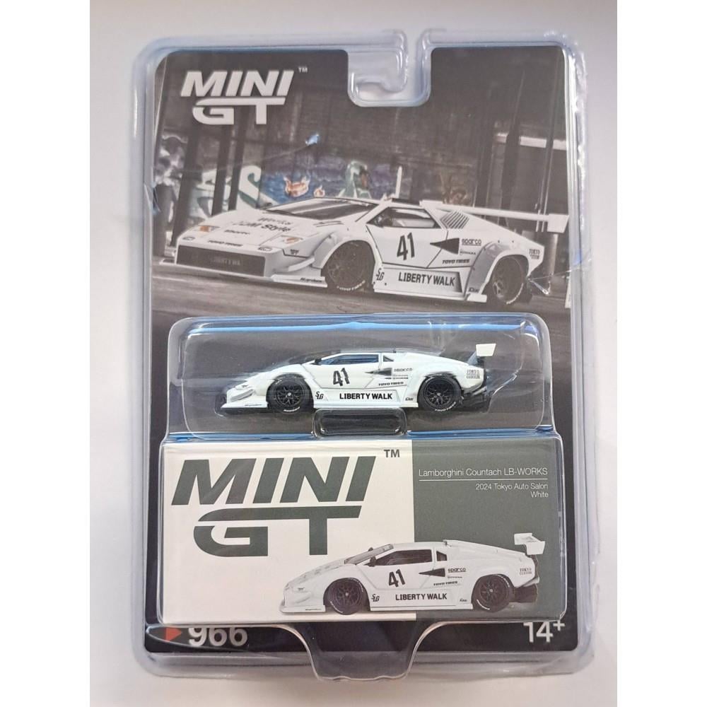 Mini GT 966 Lamborghini Countach LB-WORKS 2024 Tokyo Auto Salon