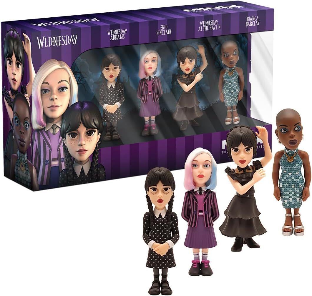 MINIX WEDNESDAY 4 FIGUREN SET
