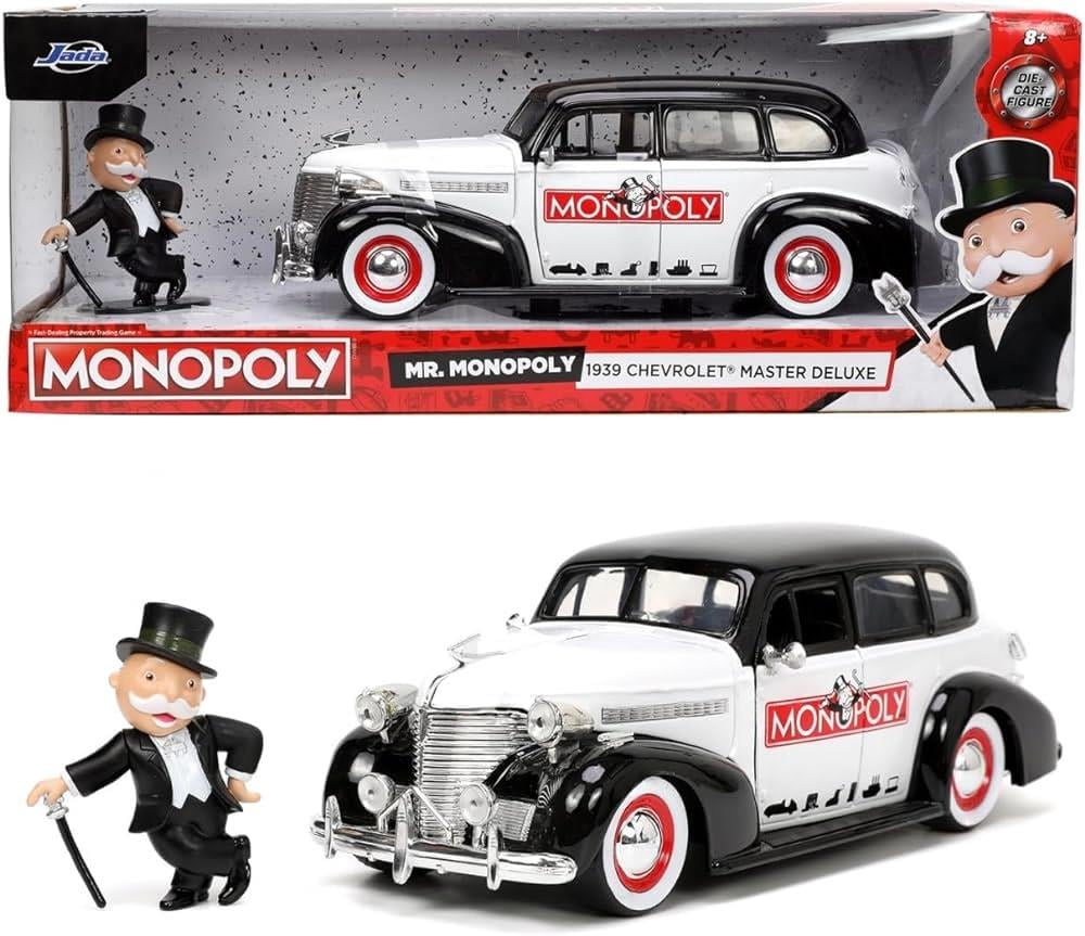 Mr.Monopoly & 1939 Chevrolet Master Deluxe