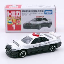 Nissan Skyline GT-R BNR 34 POLICE CAR TAKARA TOMY 1