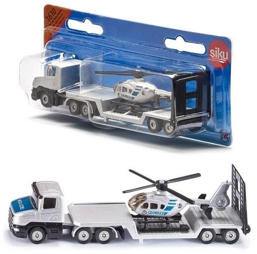 Siku - Low Loader with Helicopter