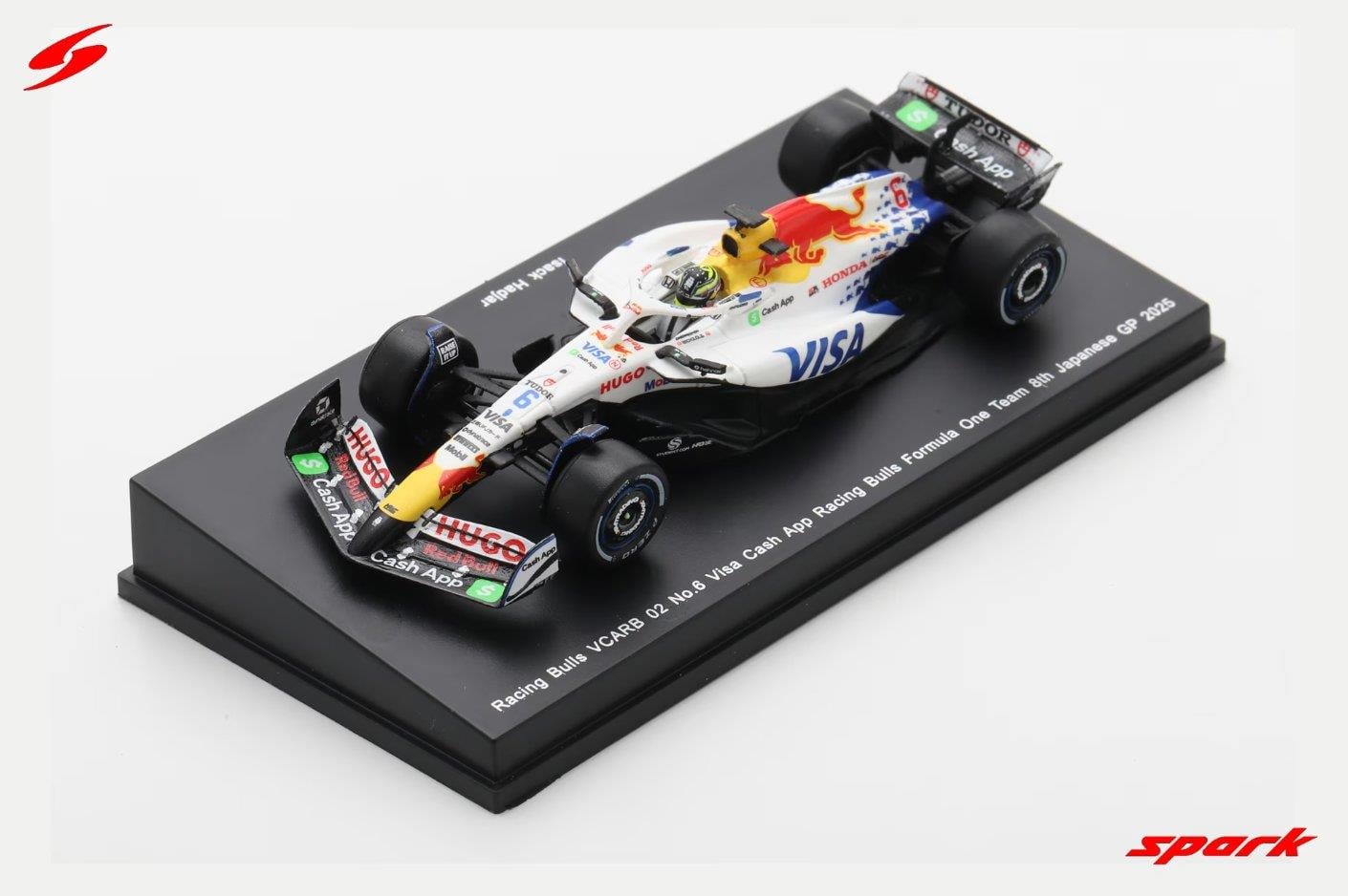 ミニカー VCARB 02 No.6 Japanese GP 2025 1:43 2025 Isack Hadjar -- Japanese GP -- #6 Racing Bulls VCARB-02 -- S