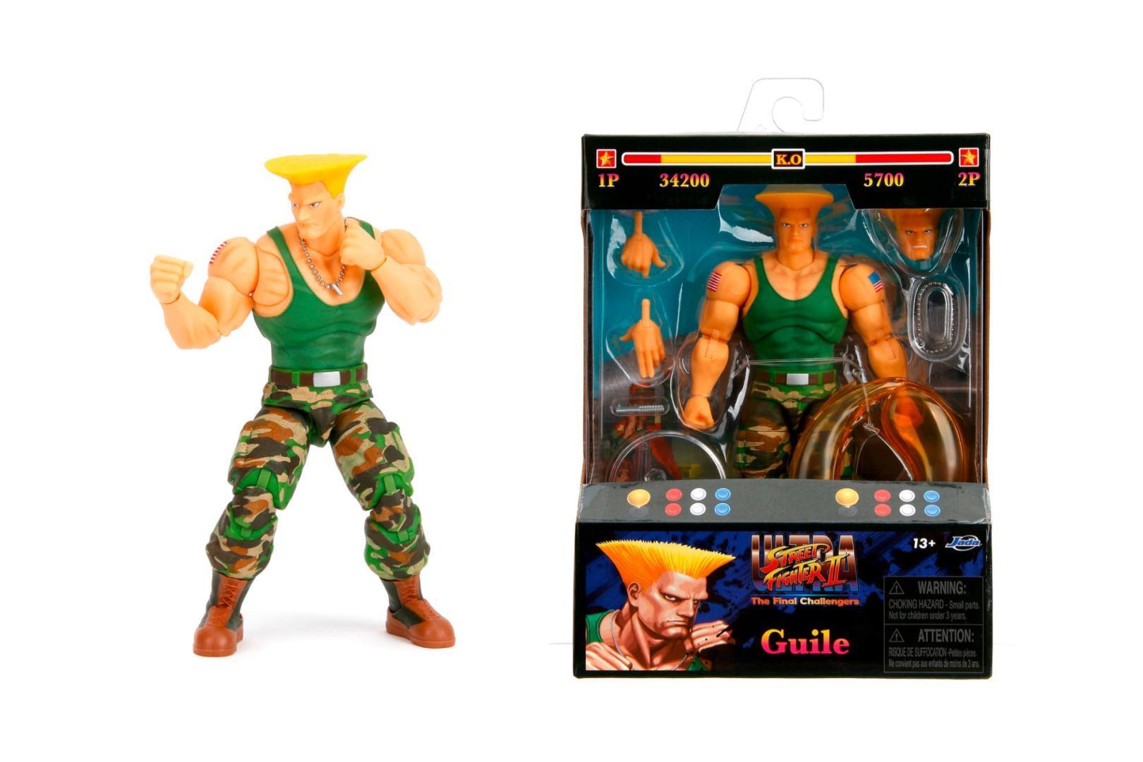 Street Fighter 2 GUILE Figure - JADA