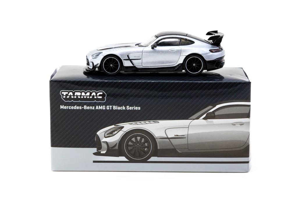 Tarmac Works 1/64 Mercedes-Benz AMG GT Black Series Silver Metallic