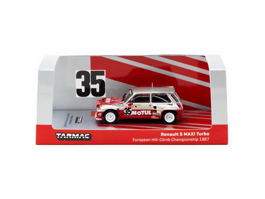 Tarmac Works 1/64 Renault 5 MAXI Turbo European Hill-Climb Championship 1987 Giovanni Rossi #35