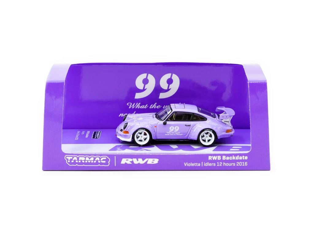 Tarmac Works 1/64 RWB Backdate Violetta idlers 12 hours 2016 