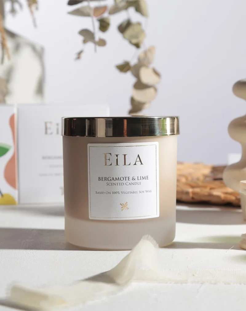 Bergamote & Lime Scented Candle 300 g