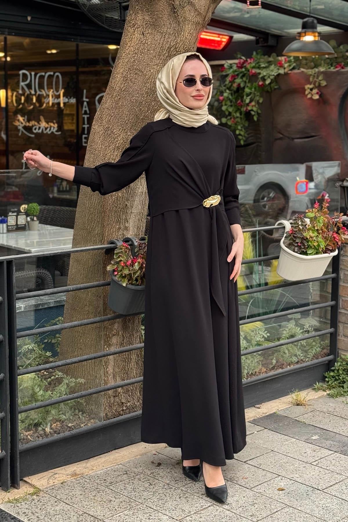 alMARWAH Elbise 905000 Siyah