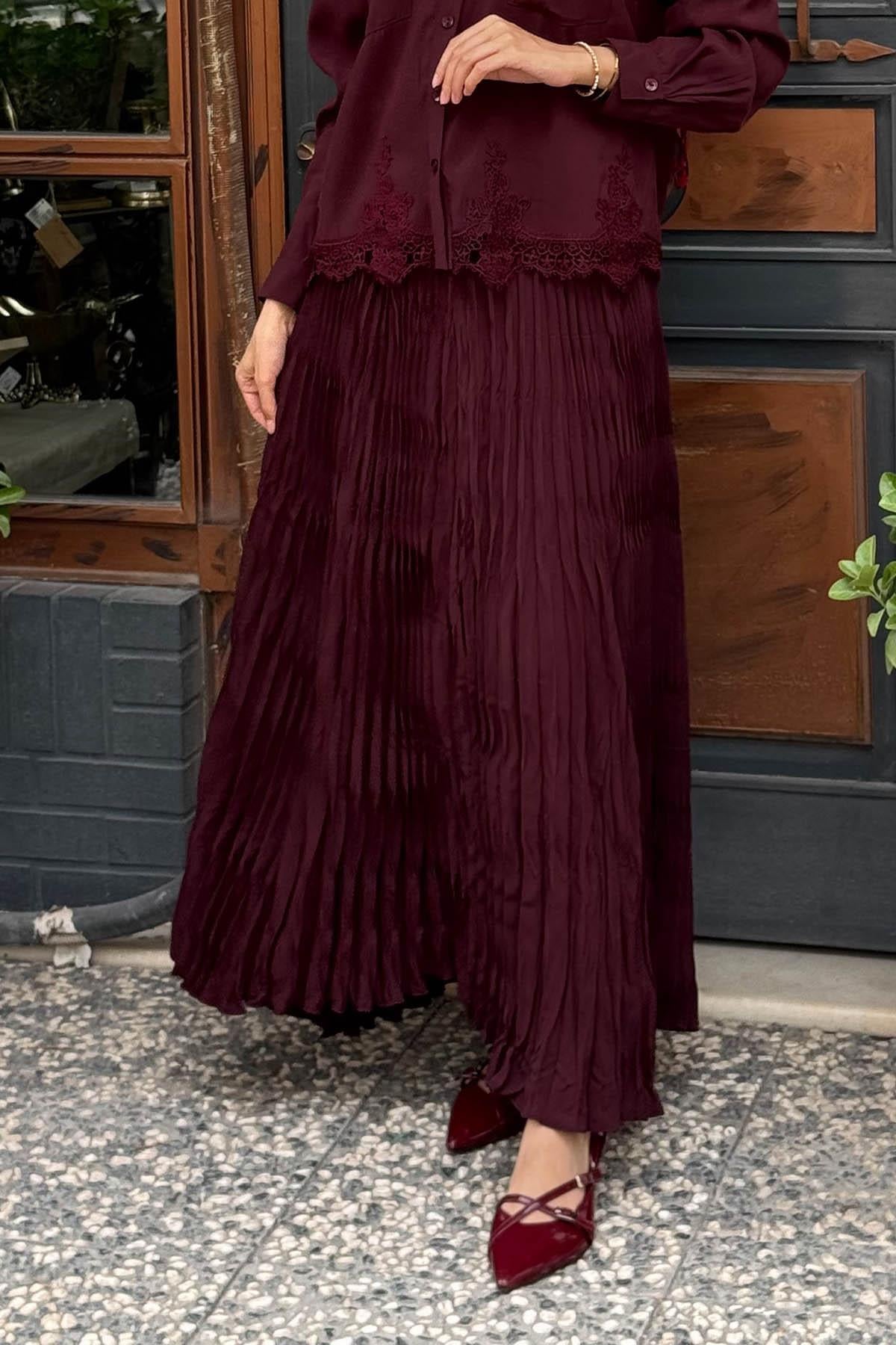 alMARWAH Etek 806464 Bordo