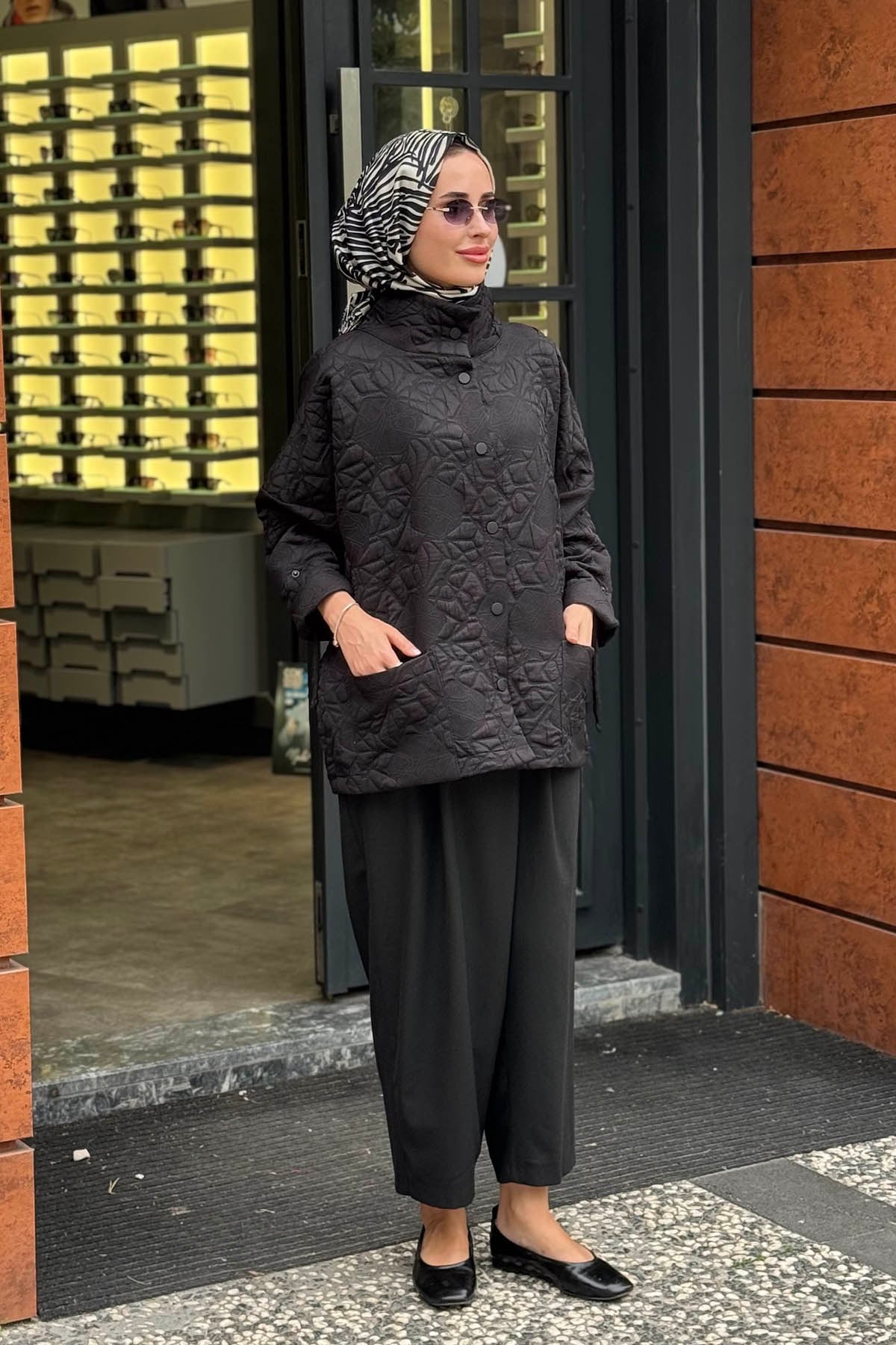 alMARWAH Kap 405048 Siyah