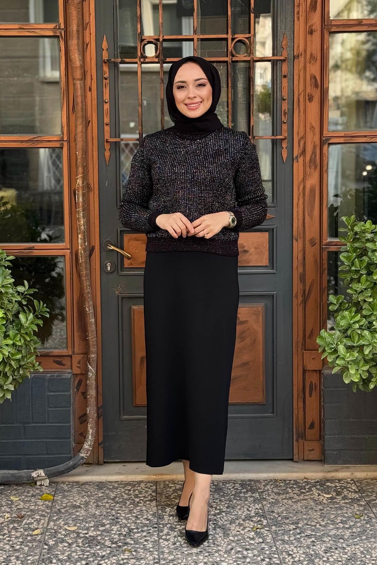 alMARWAH Kazak 102231 Siyah
