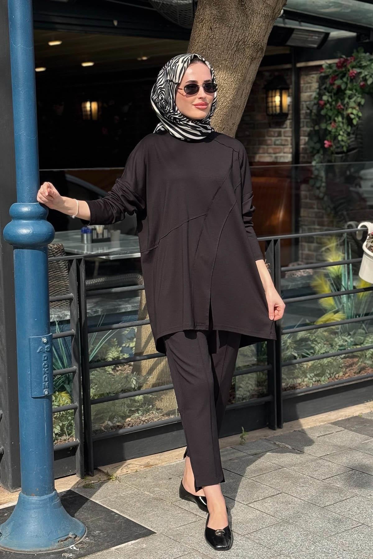 alMARWAH Tunik 102251 Siyah