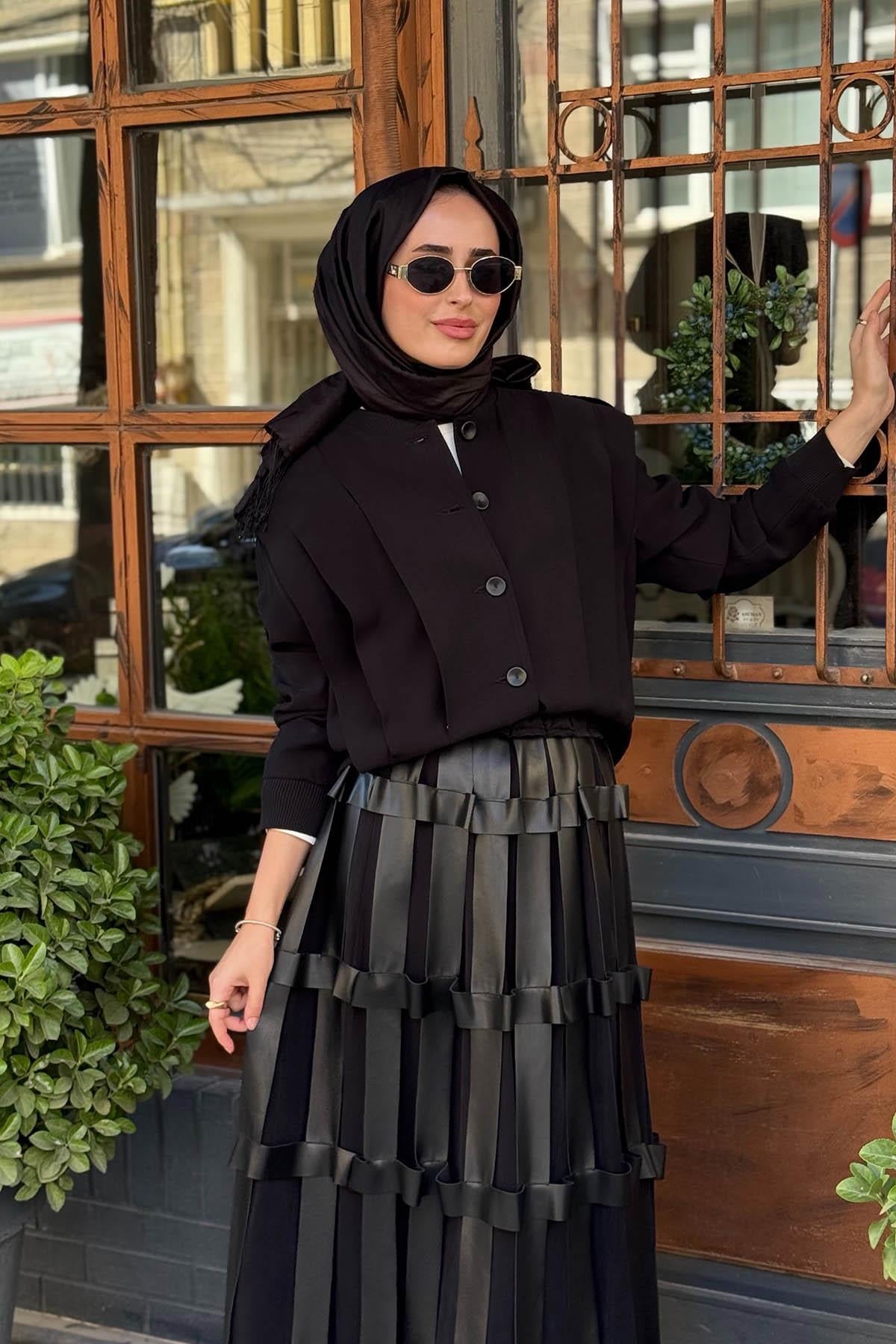 ceremony Ceket W-6817 Siyah