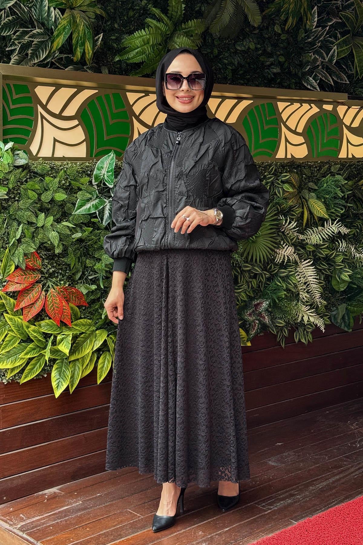 ceremony Ceket W-6852 Siyah