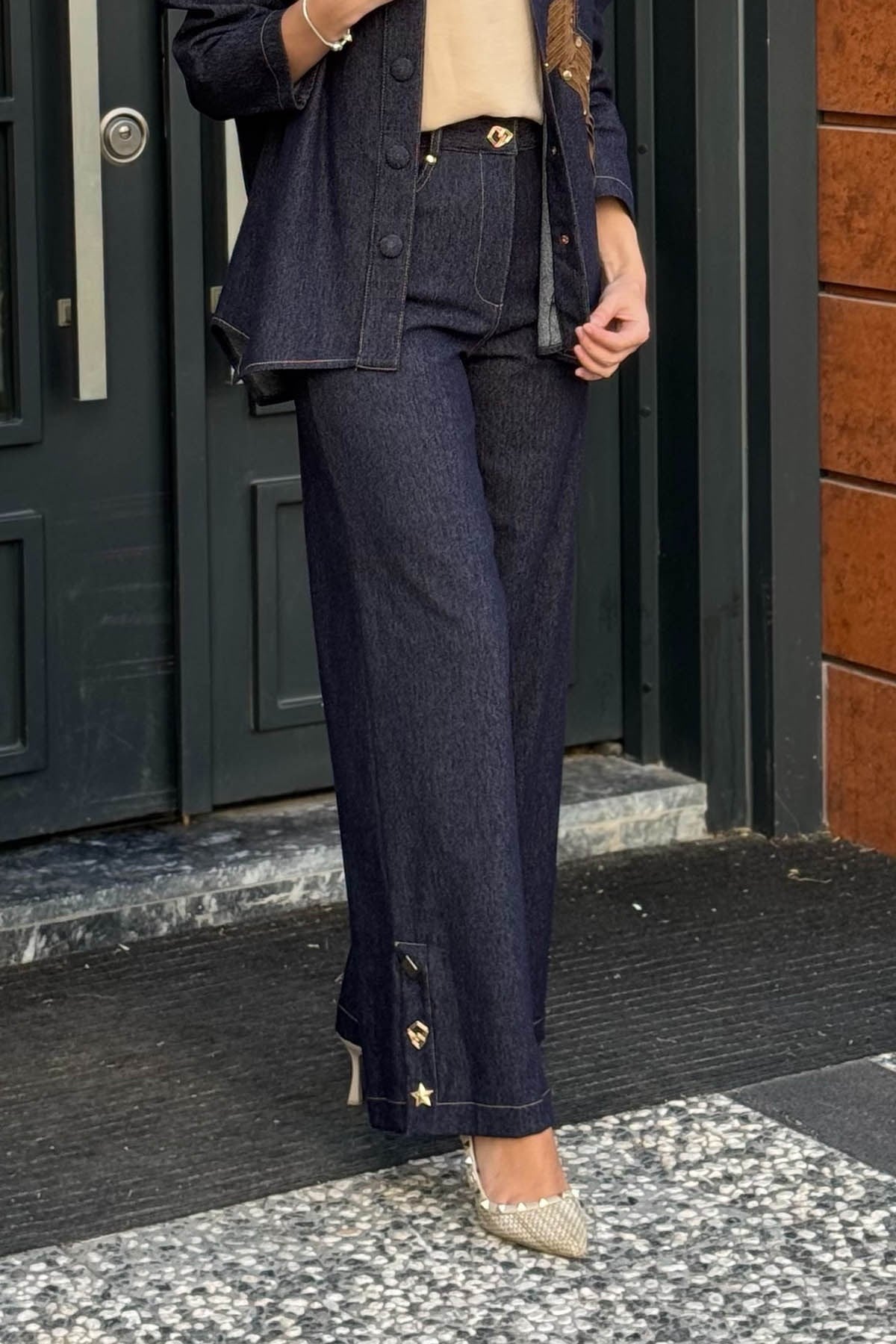 CEREMONY Denim Pantolon 26K316 Lacivert