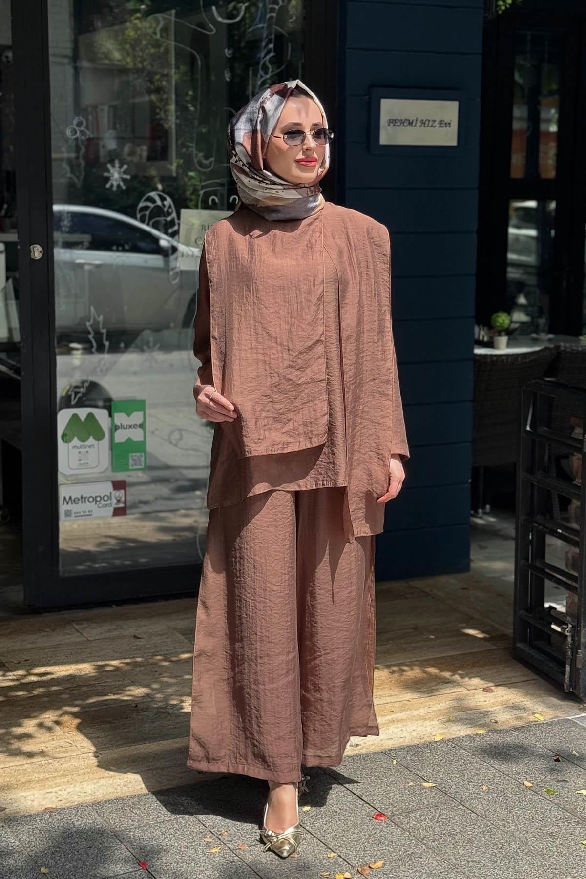 ceremony Pantolonlu Takım 26Y965 Açık Kahve