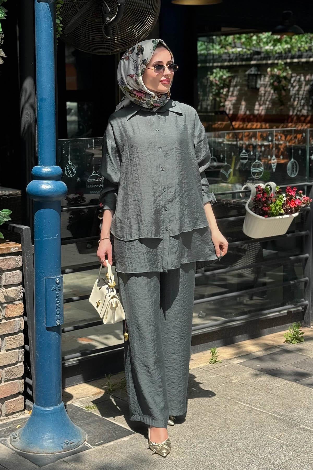 ceremony Pantolonlu Takım 26Y967 Yeşil