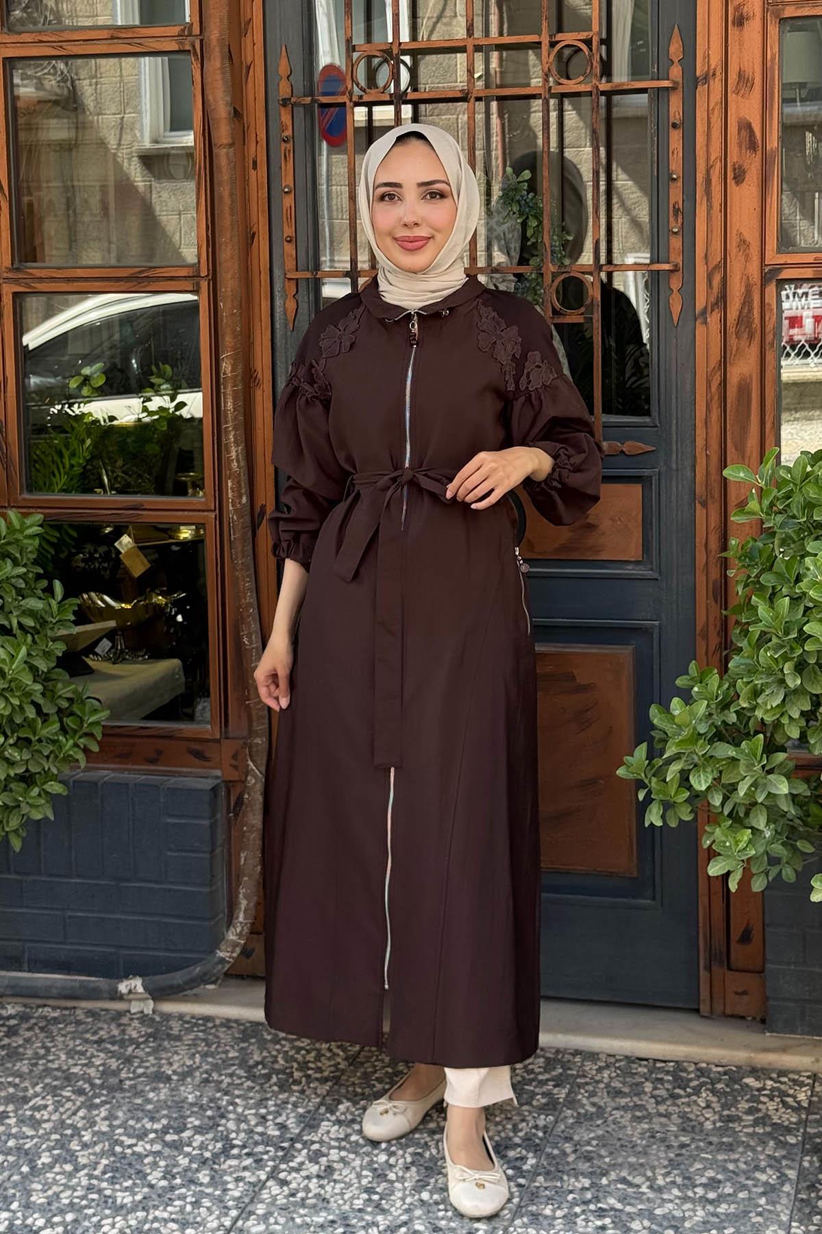 ceremony Trençkot W-6840 Kahve