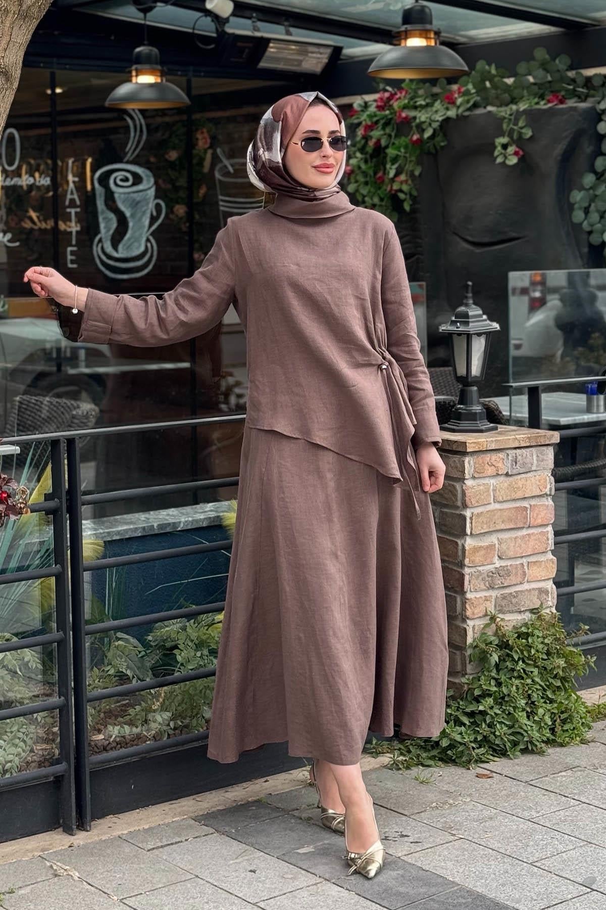 CLANDE Etekli Takım 2601-3046t Kahve